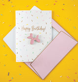 Atvirukas "Happy birthday"