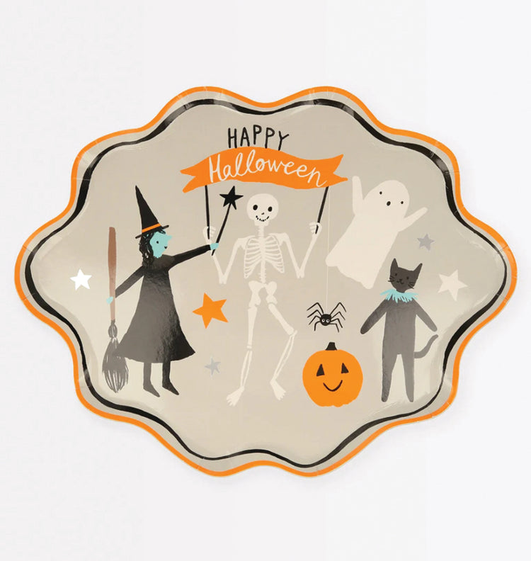 Lėkštutės "Happy Halloween"