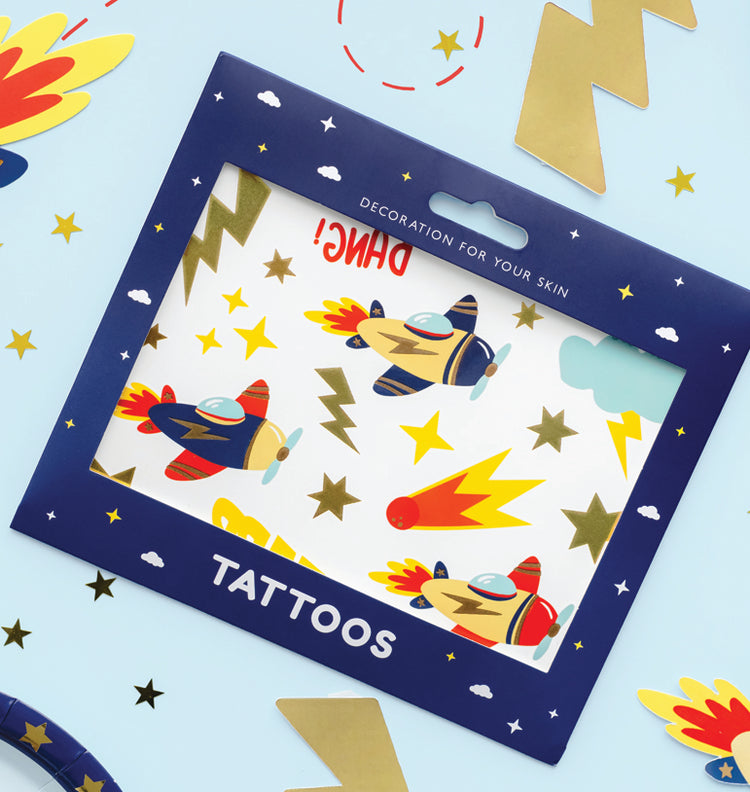 Tatuiruotės "Lėktuvėliai"