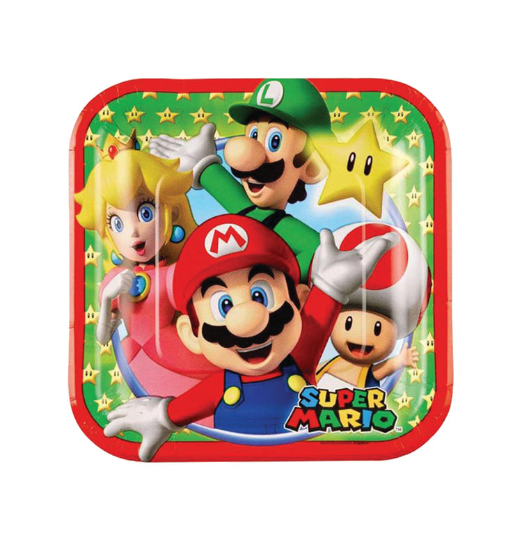 Lėkštutės "Super Mario 18 cm"