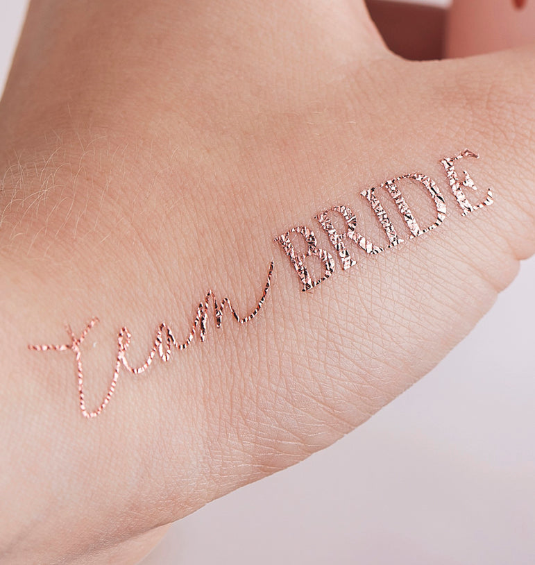 Tatuiruotės "Team bride"