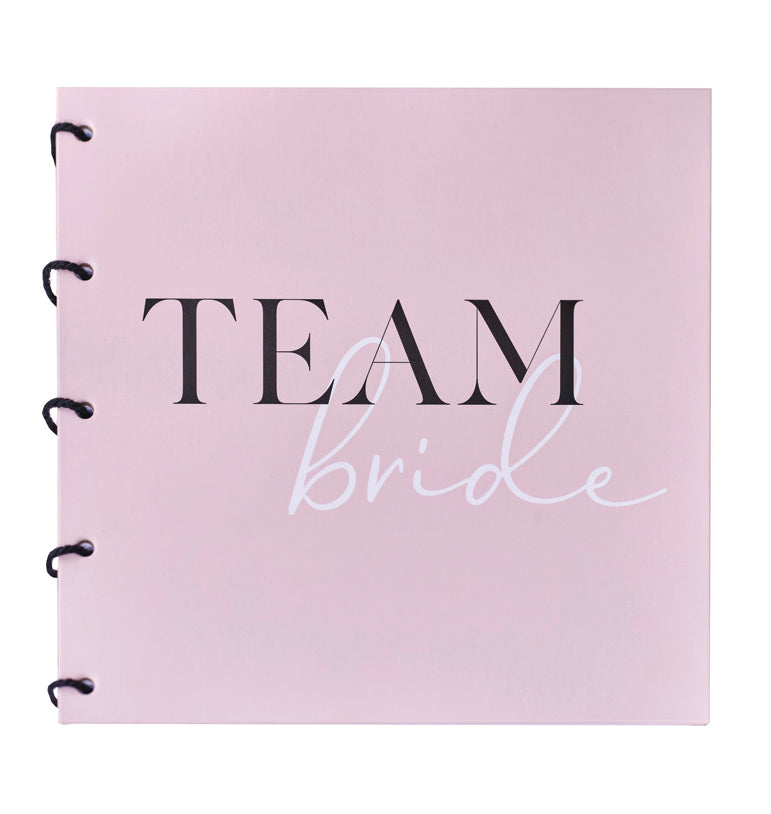 Palinkėjimų knyga "Team Bride"