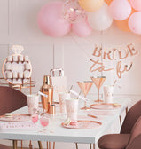 Lėkštutės rose gold "Team bride"