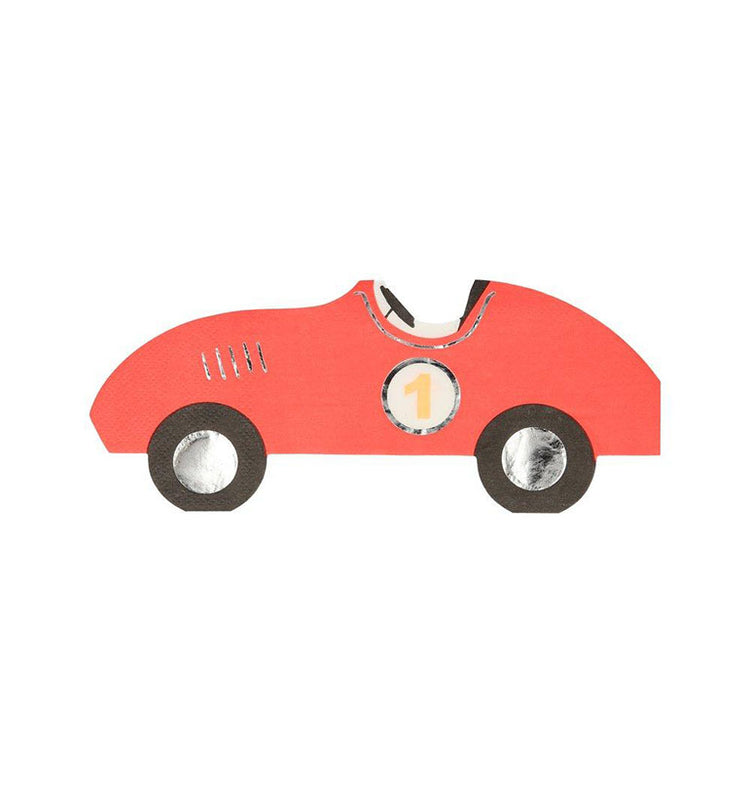 Servetėlės "Raudonas automobilis"