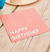 Servetėlės "Happy birthday"