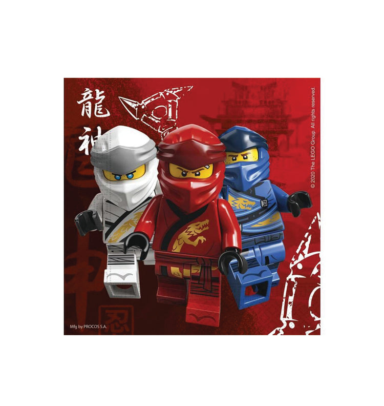 Servetėlės "Lego Ninjago"